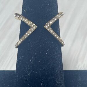 Michael Kors Gold Rhinestone Ring